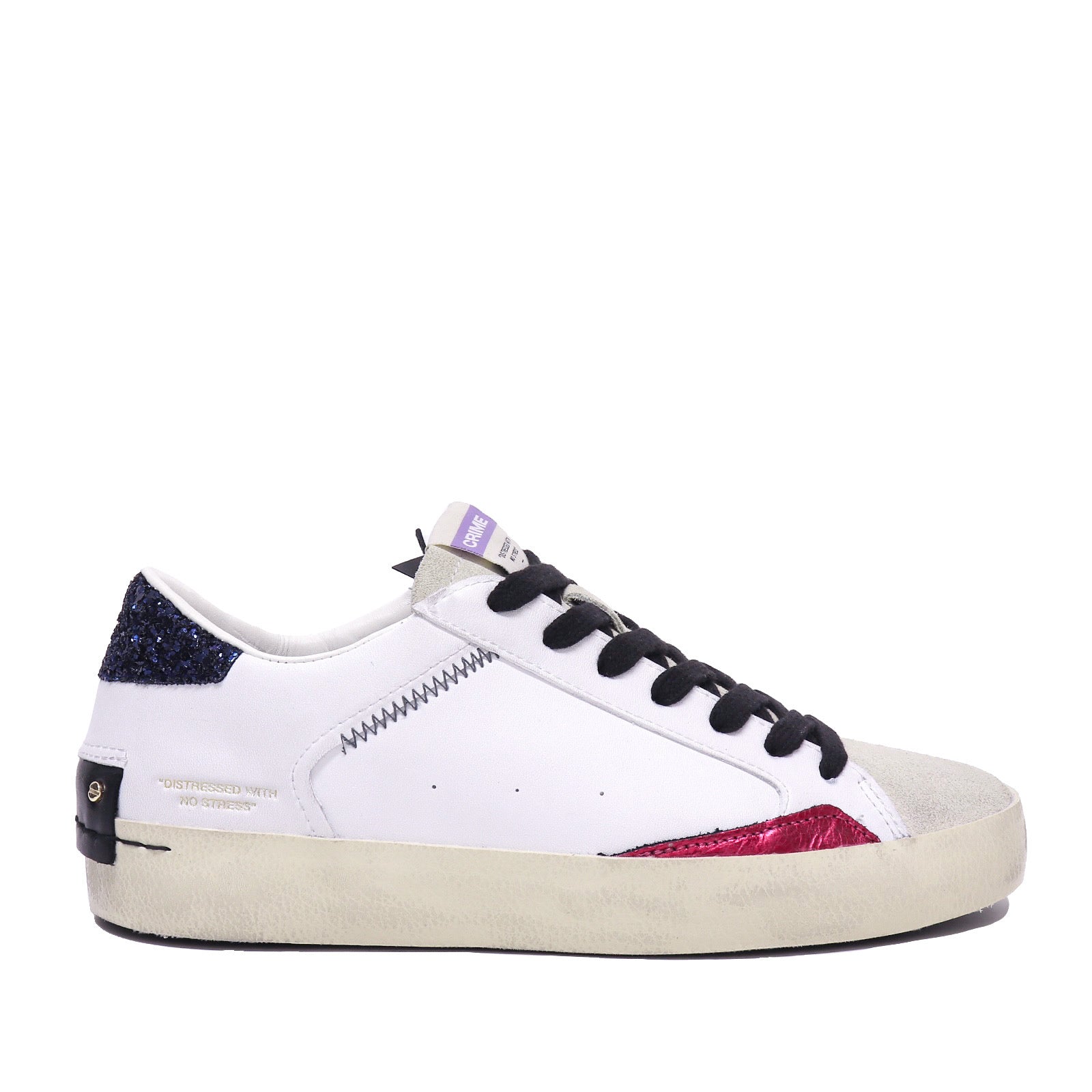 Crime London Sneaker Distressed