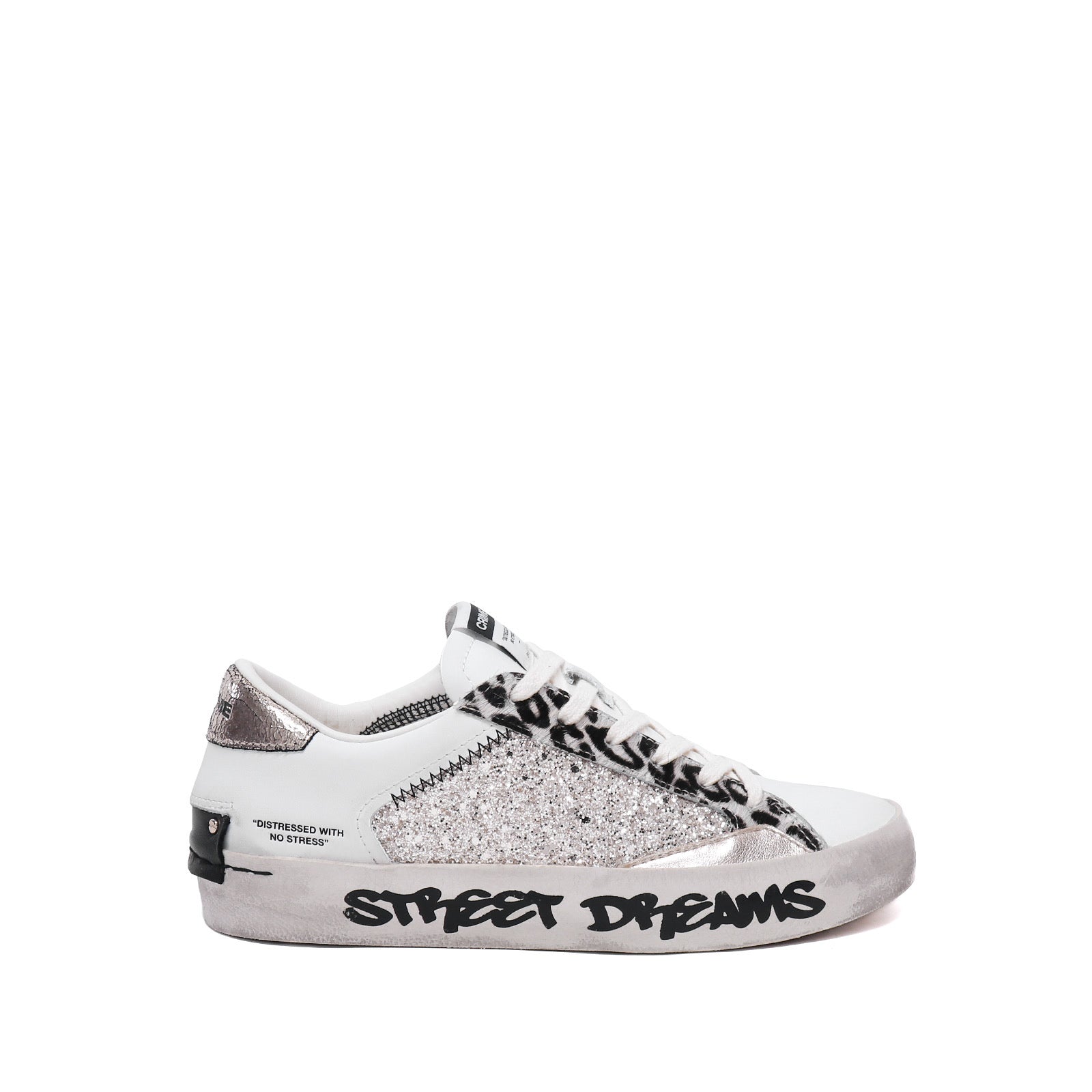 Crime London Sneaker Distressed