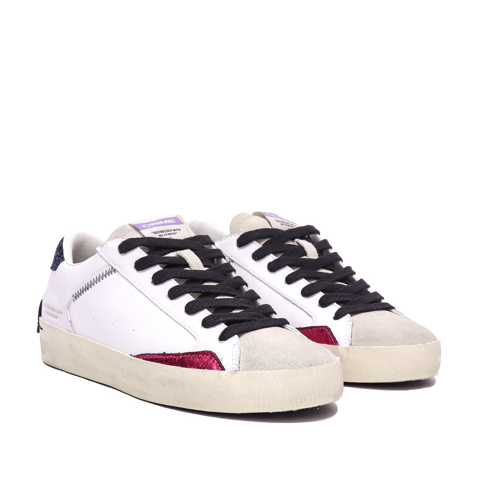 Crime London Sneaker Distressed