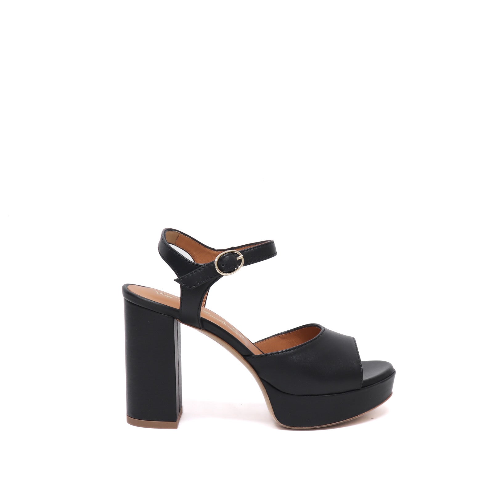 Via Roma 15 Sandalo Nero