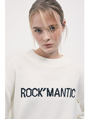 Patrizia Pepe Slogan Sweater