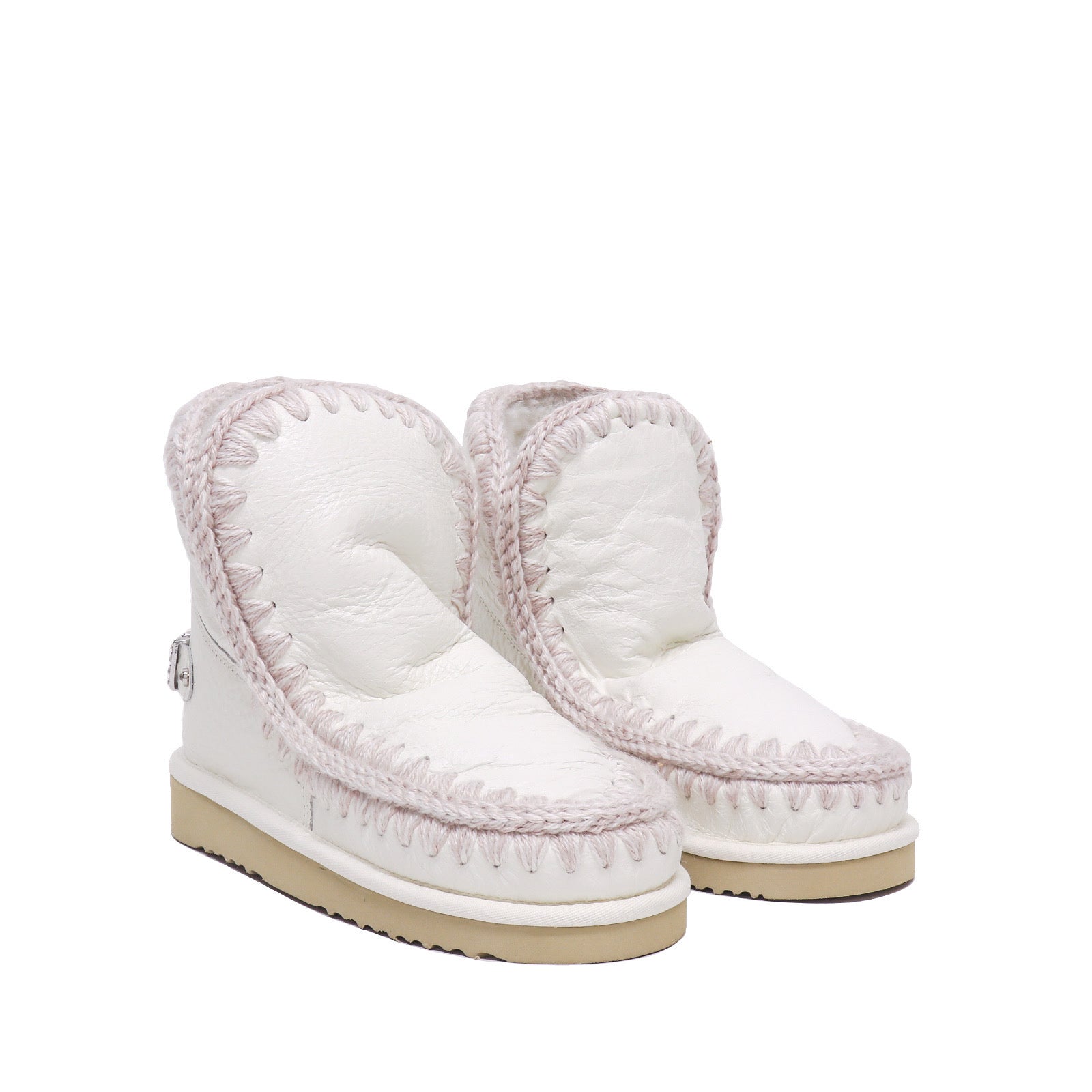 Mou Tronchetto Eskimo 18 Rhinestones Logo