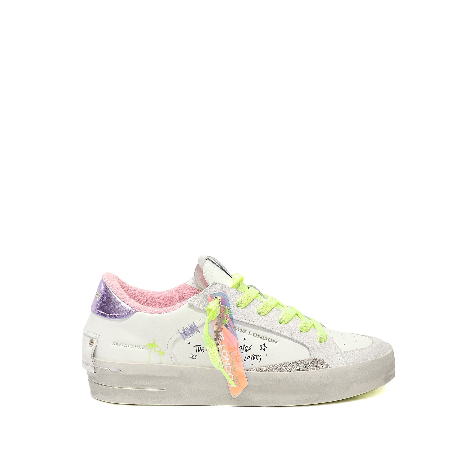 Crime London Sneaker SK8 Deluxe Electric Kiss