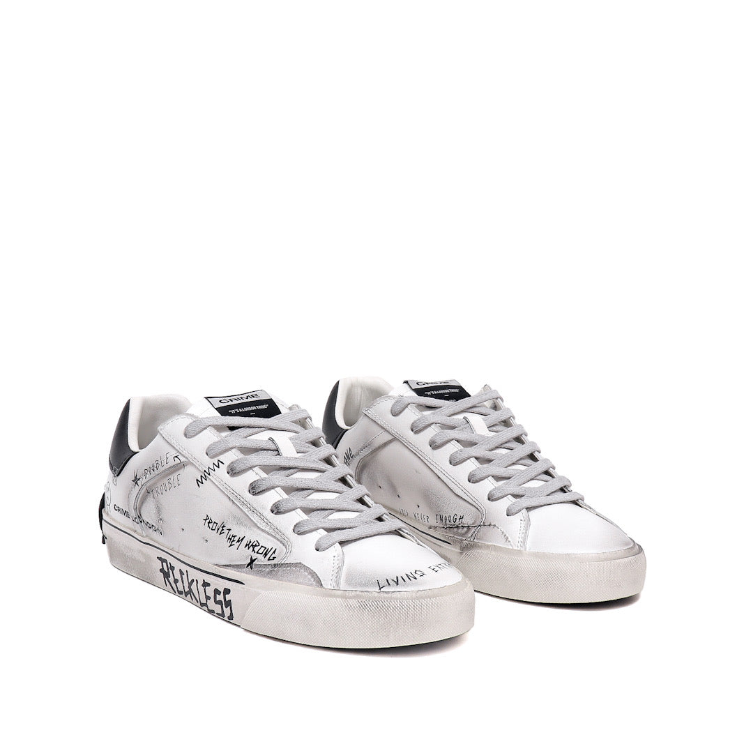 Crime London Sneaker Distressed