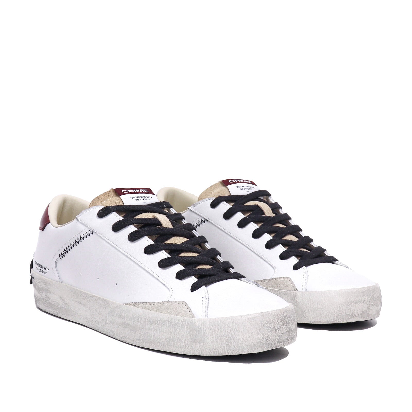 Crime London Sneaker Distressed M
