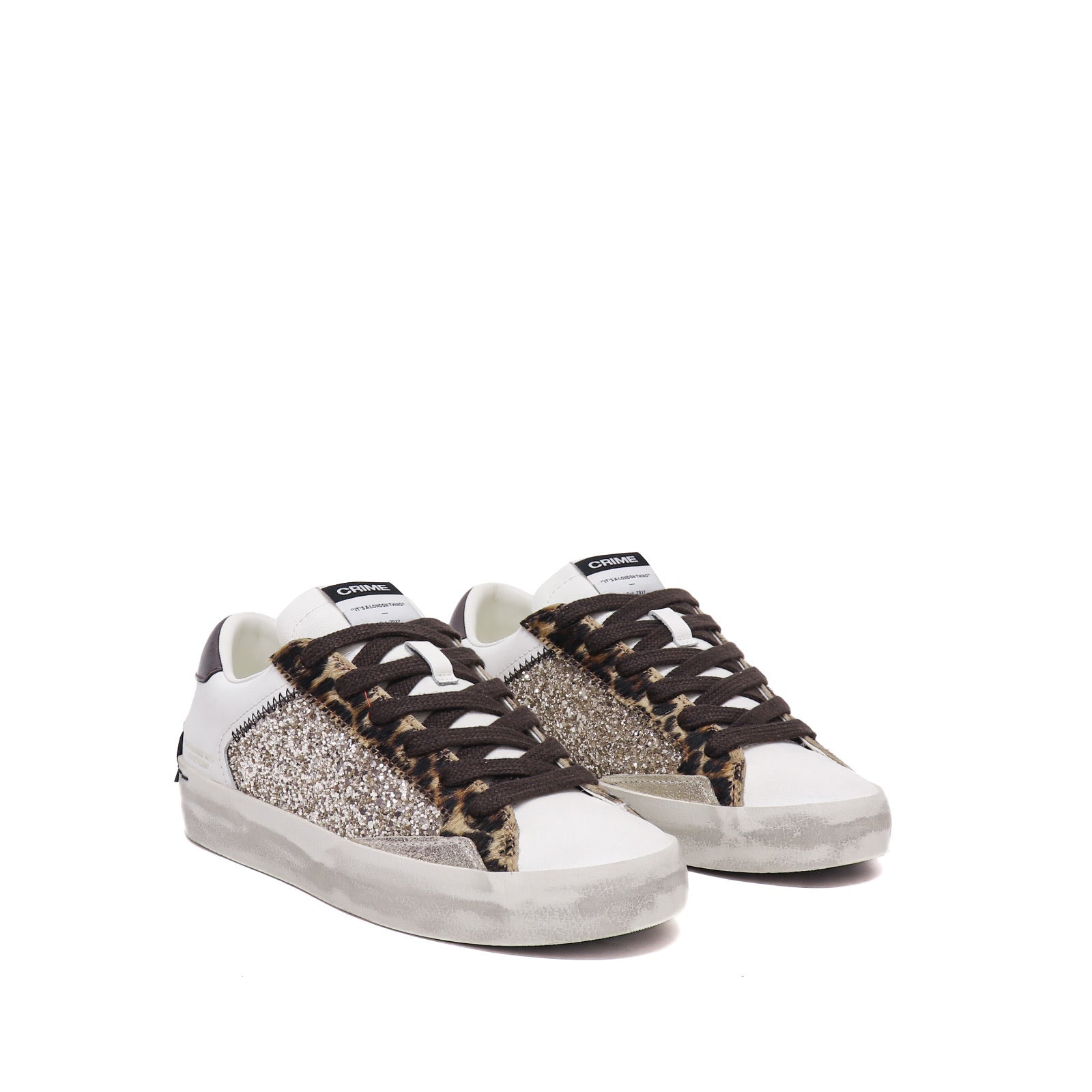 Crime London Distressed Sneaker