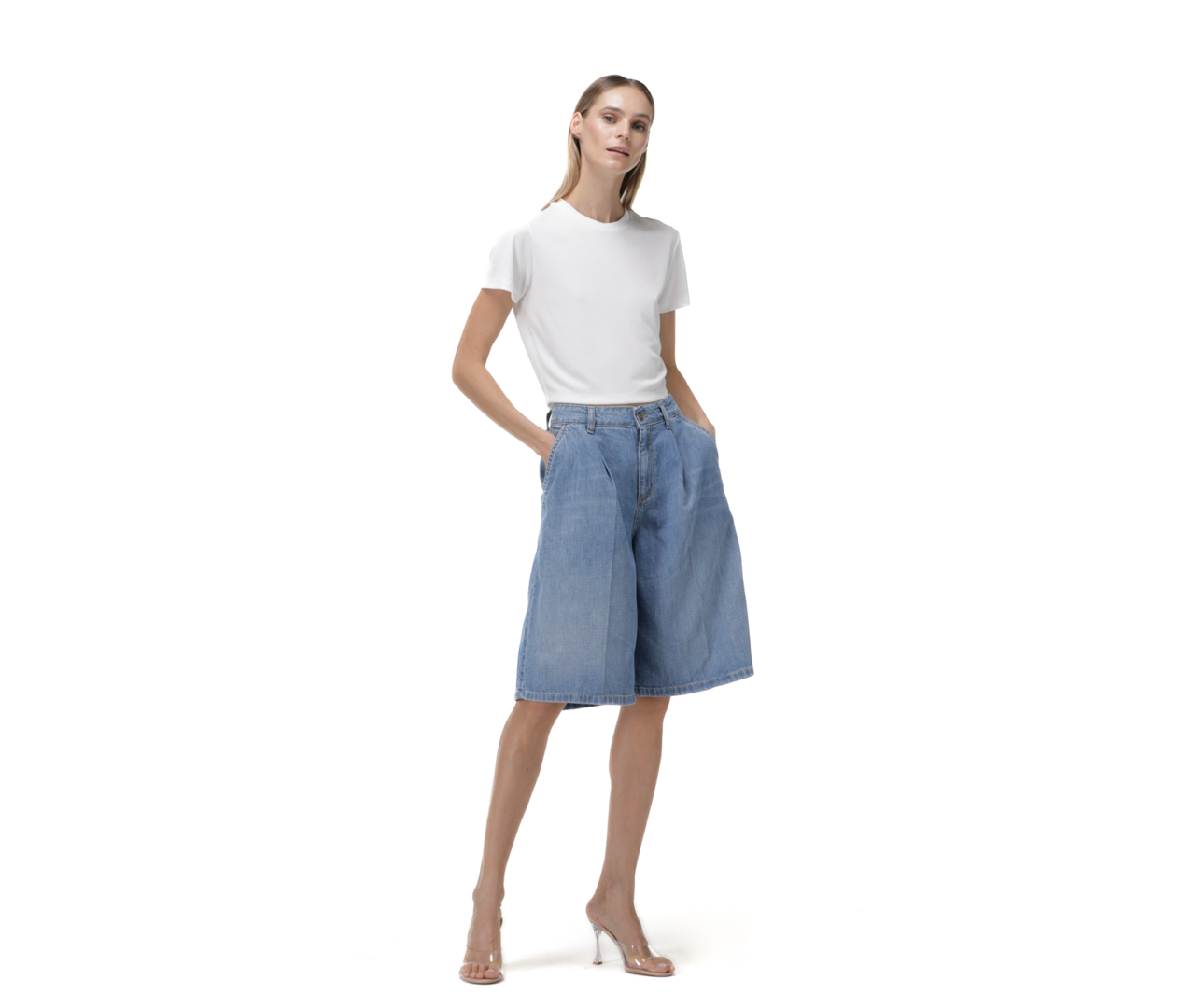 God Save Denim Bermuda Fresia