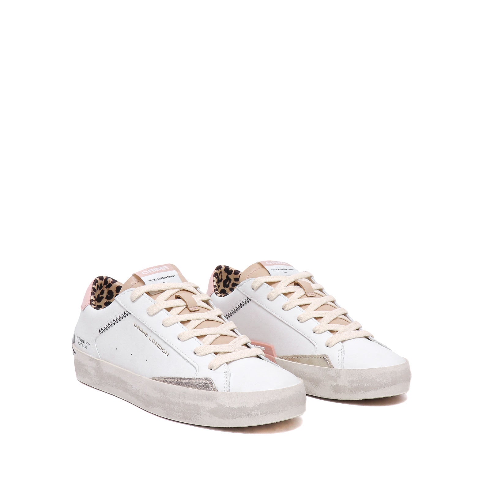 Crime London Sneaker Distressed