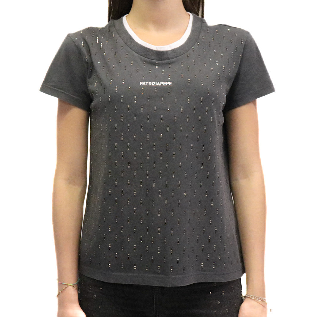 Patrizia Pepe Maglia Borchie