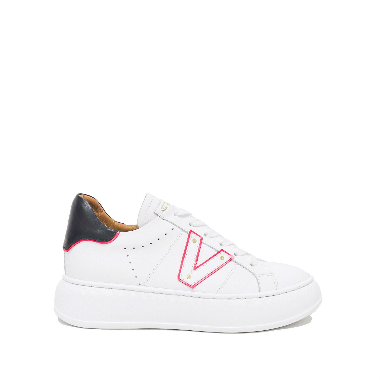 Via Roma 15 Sneaker Bianco/pink