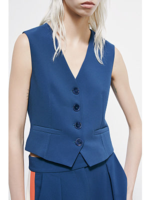 Patrizia Pepe Gilet Twill