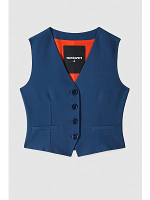 Patrizia Pepe Gilet Twill