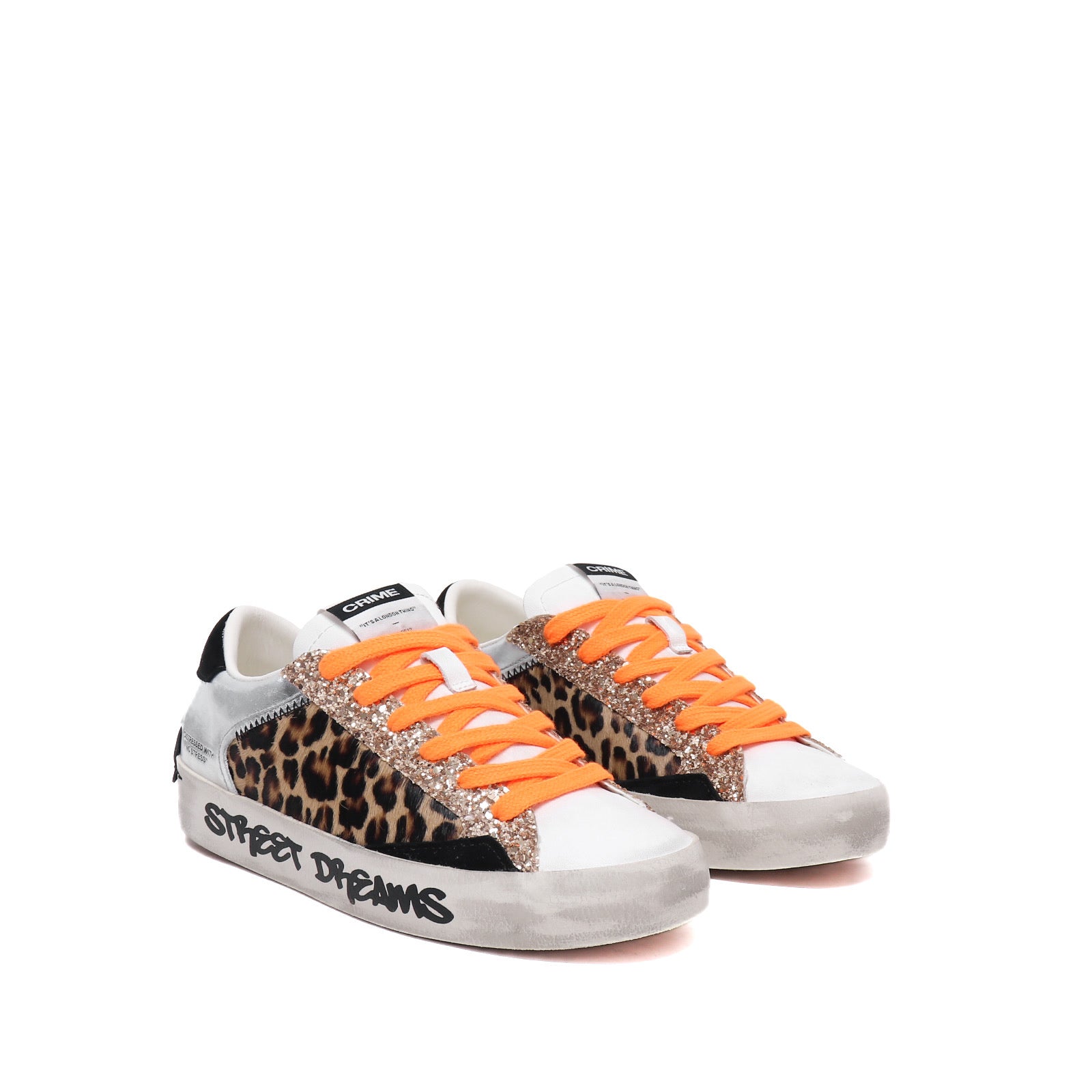 Crime London Distressed Sneaker