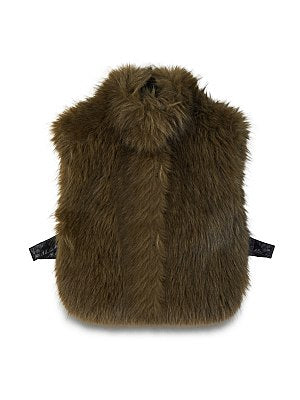 Patrizia Pepe Fluffy Sleeveless Top