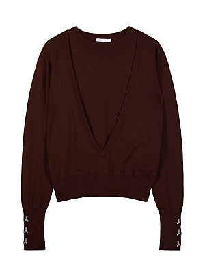 Patrizia Pepe Maglia Scollo V