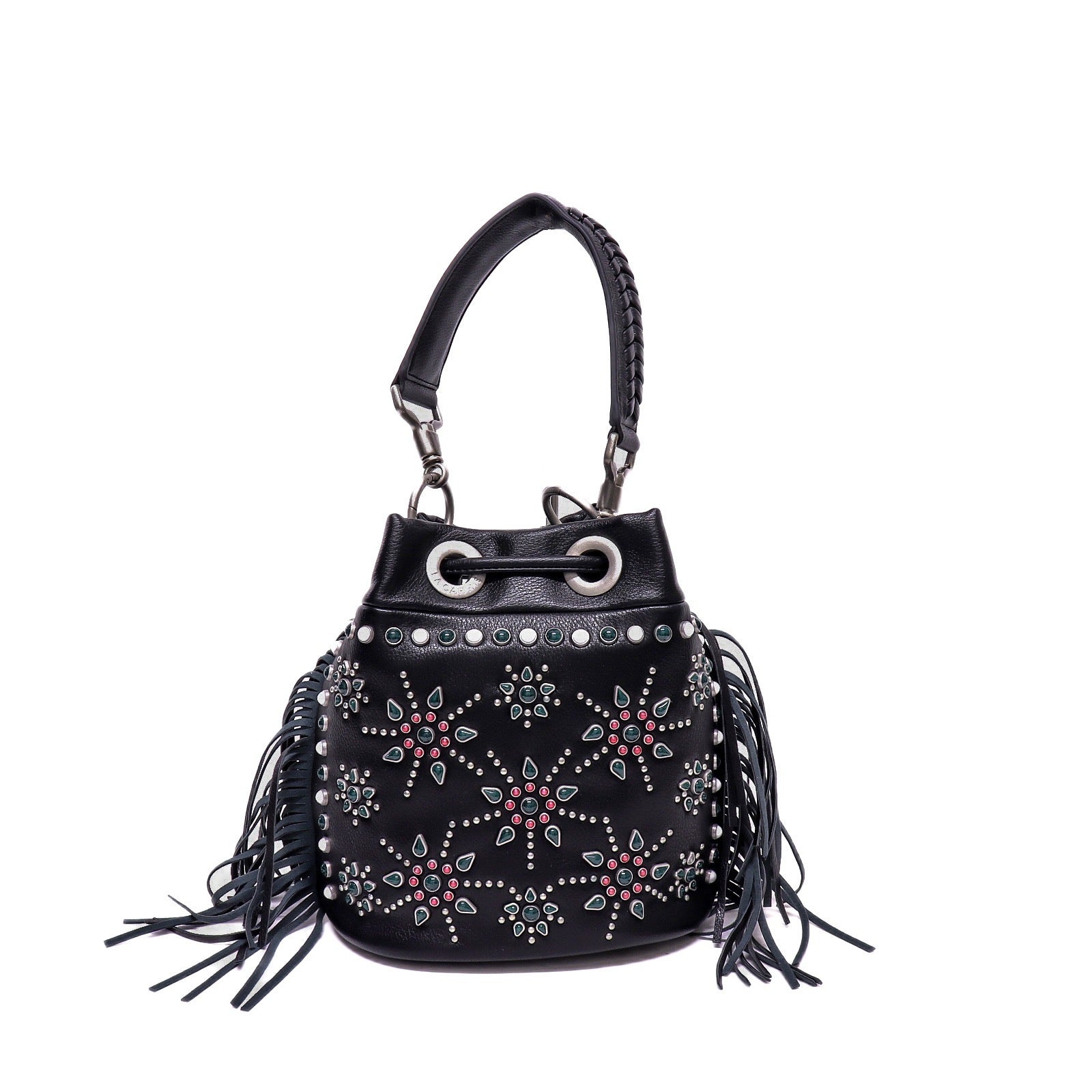 La Carrie Bag Secchiello Fringes