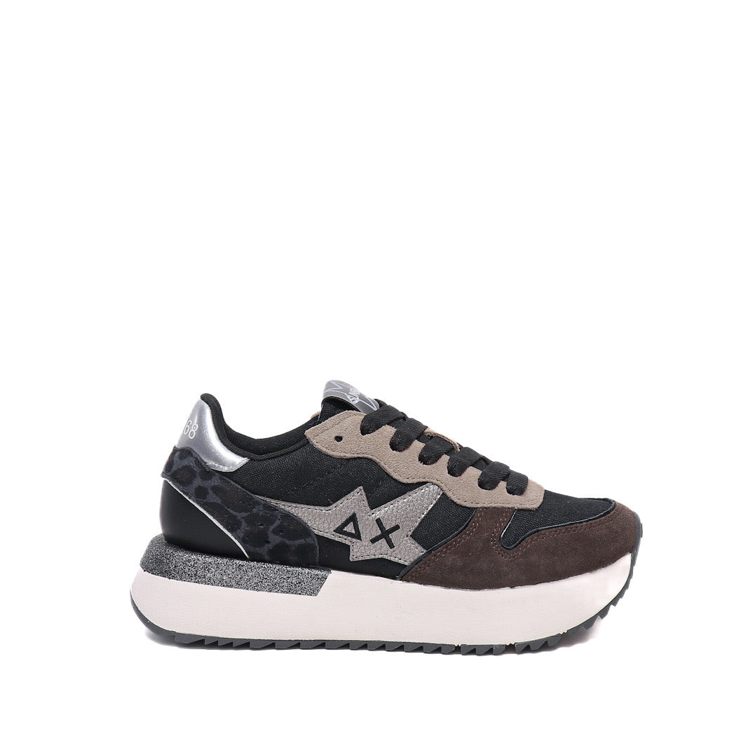 Sun68 Big Stargirl Mix Material Sneaker