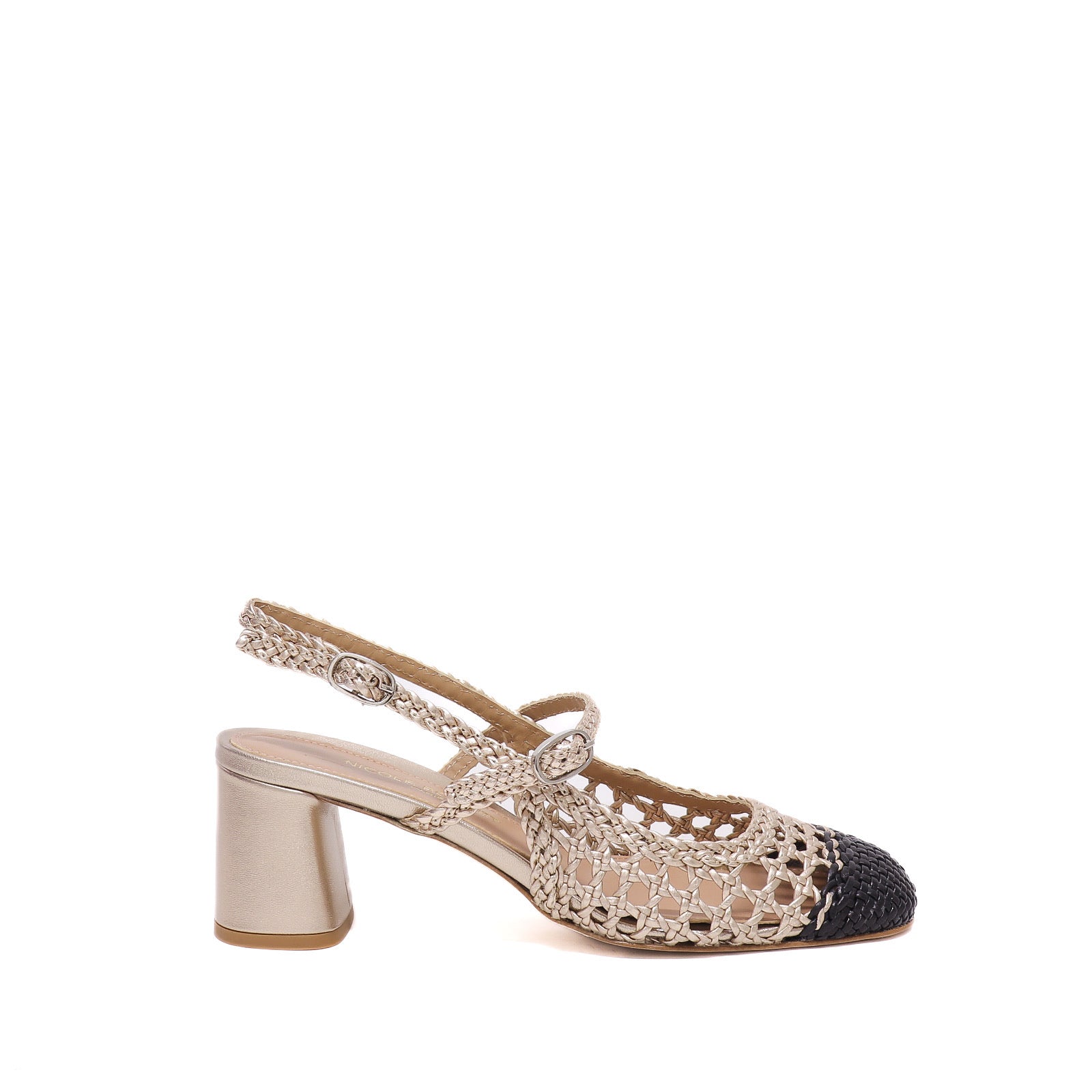 Nicole Bonnet Slingback Intreccio Chantal 1962