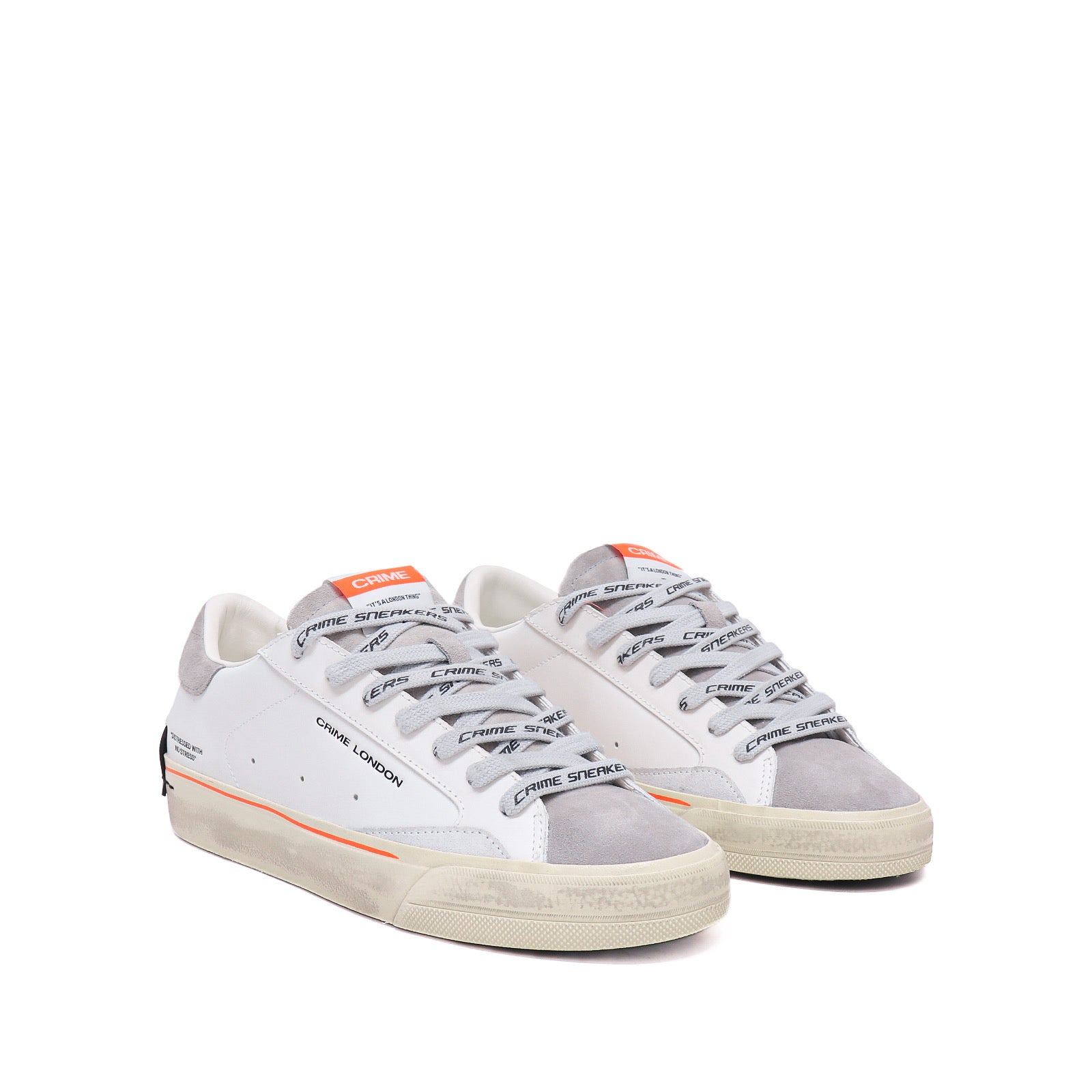 Crime London Sneaker Distressed