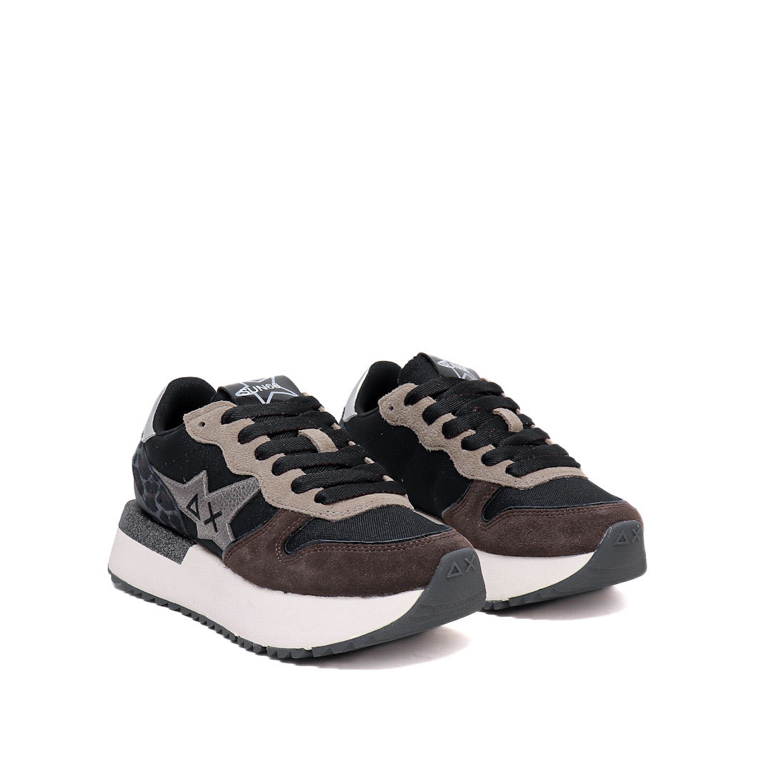 Sun68 Big Stargirl Mix Material Sneaker