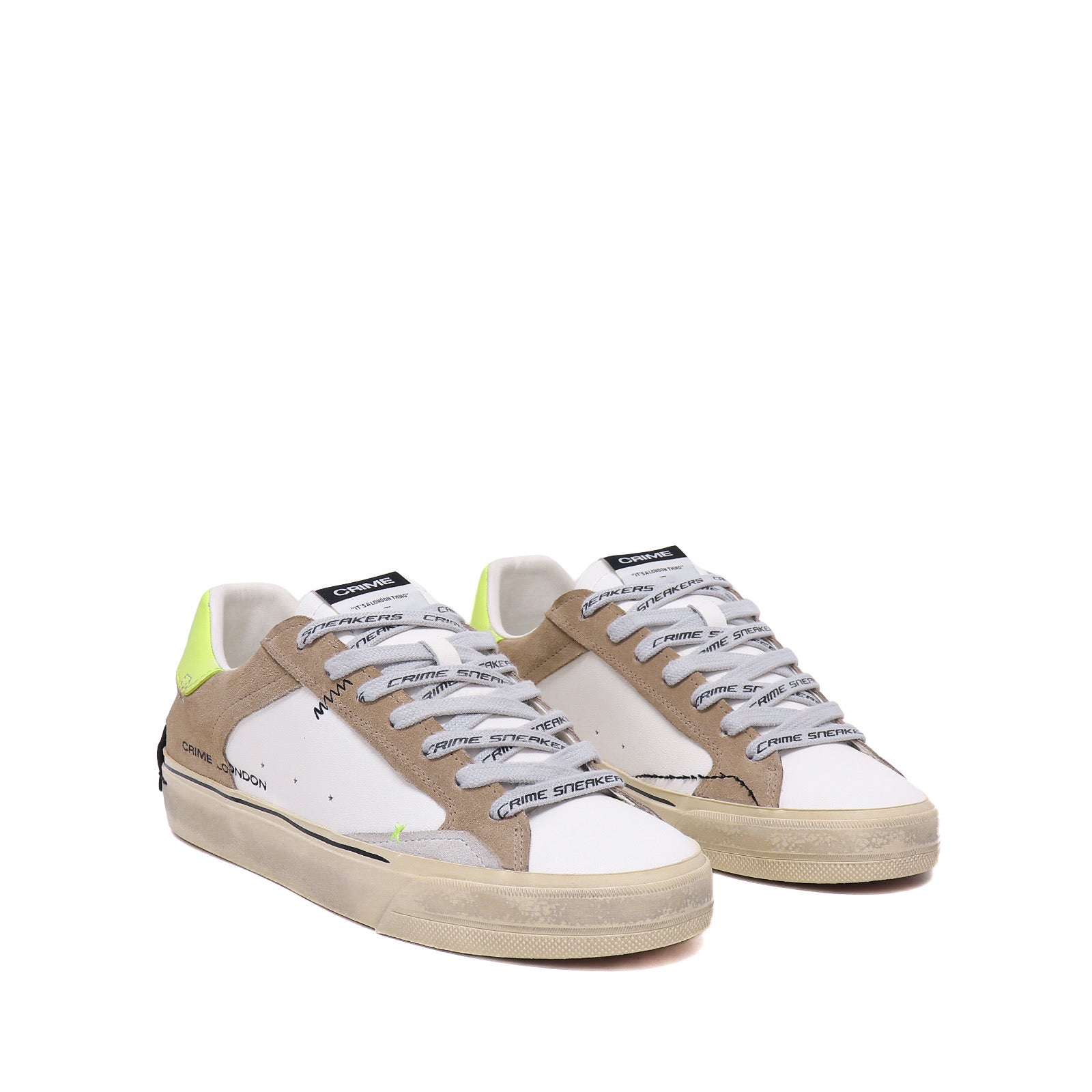Crime London Sneaker Distressed