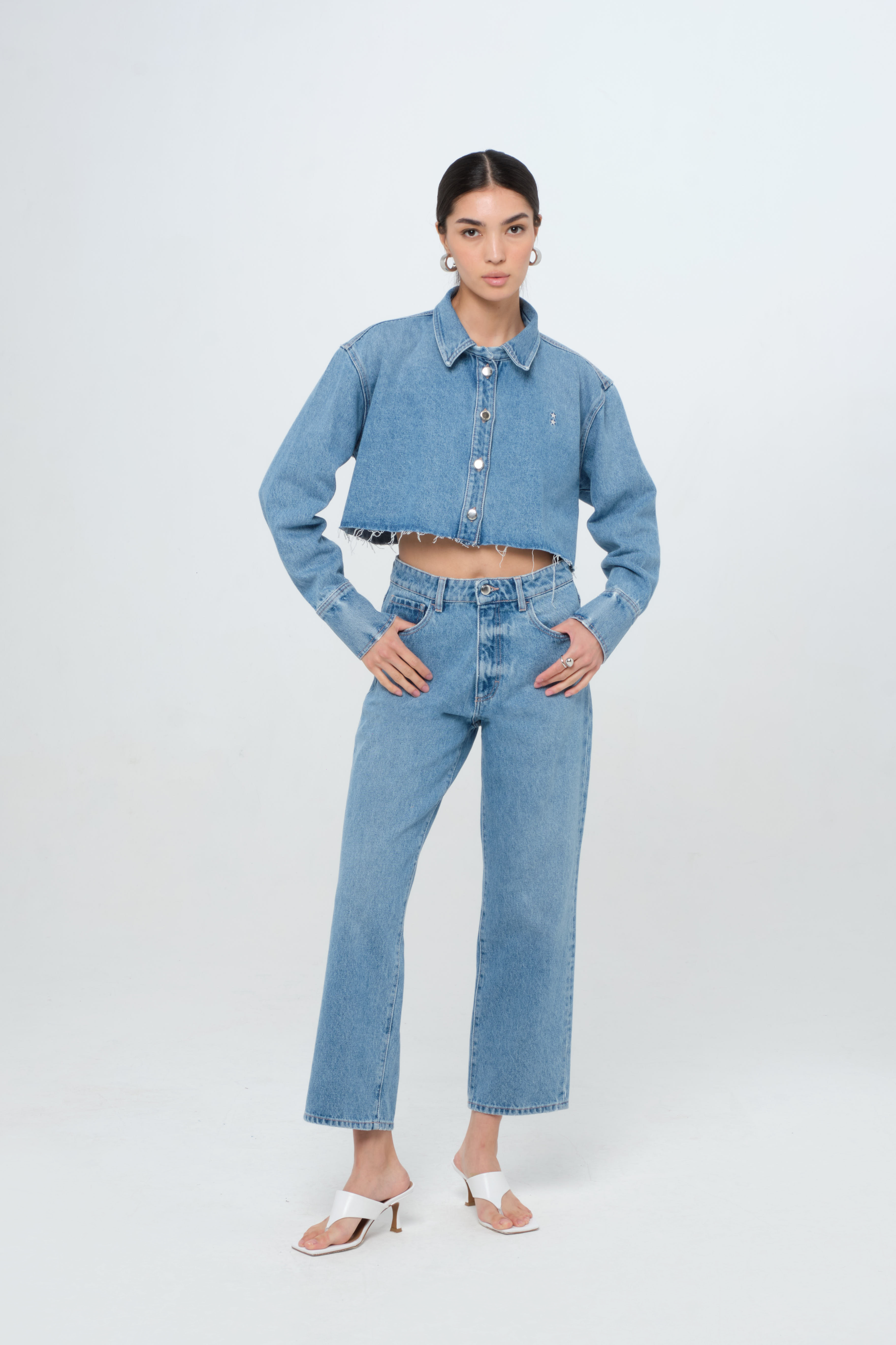 Icon Denim Camicia Amber Eco