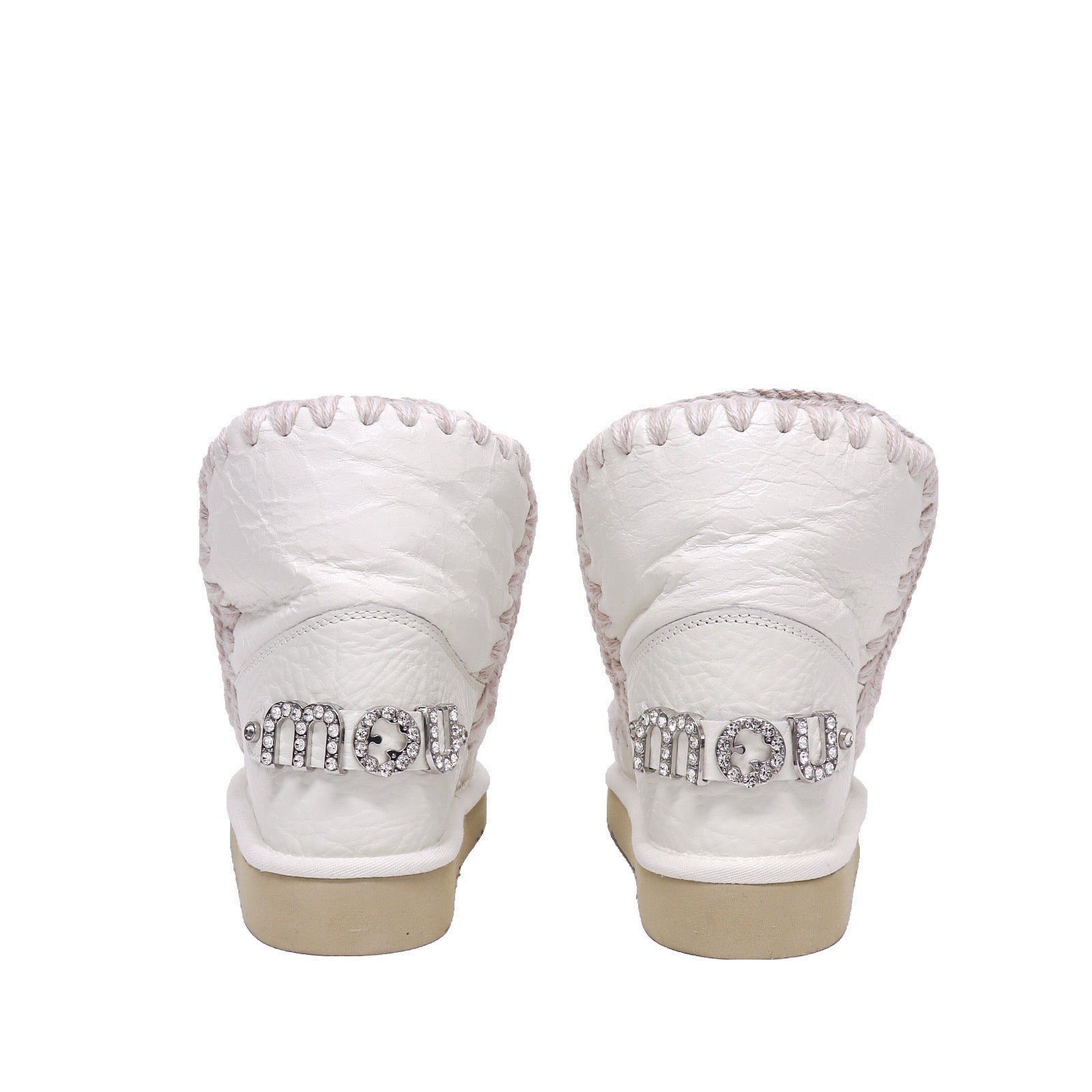 Mou Tronchetto Eskimo 18 Rhinestones Logo