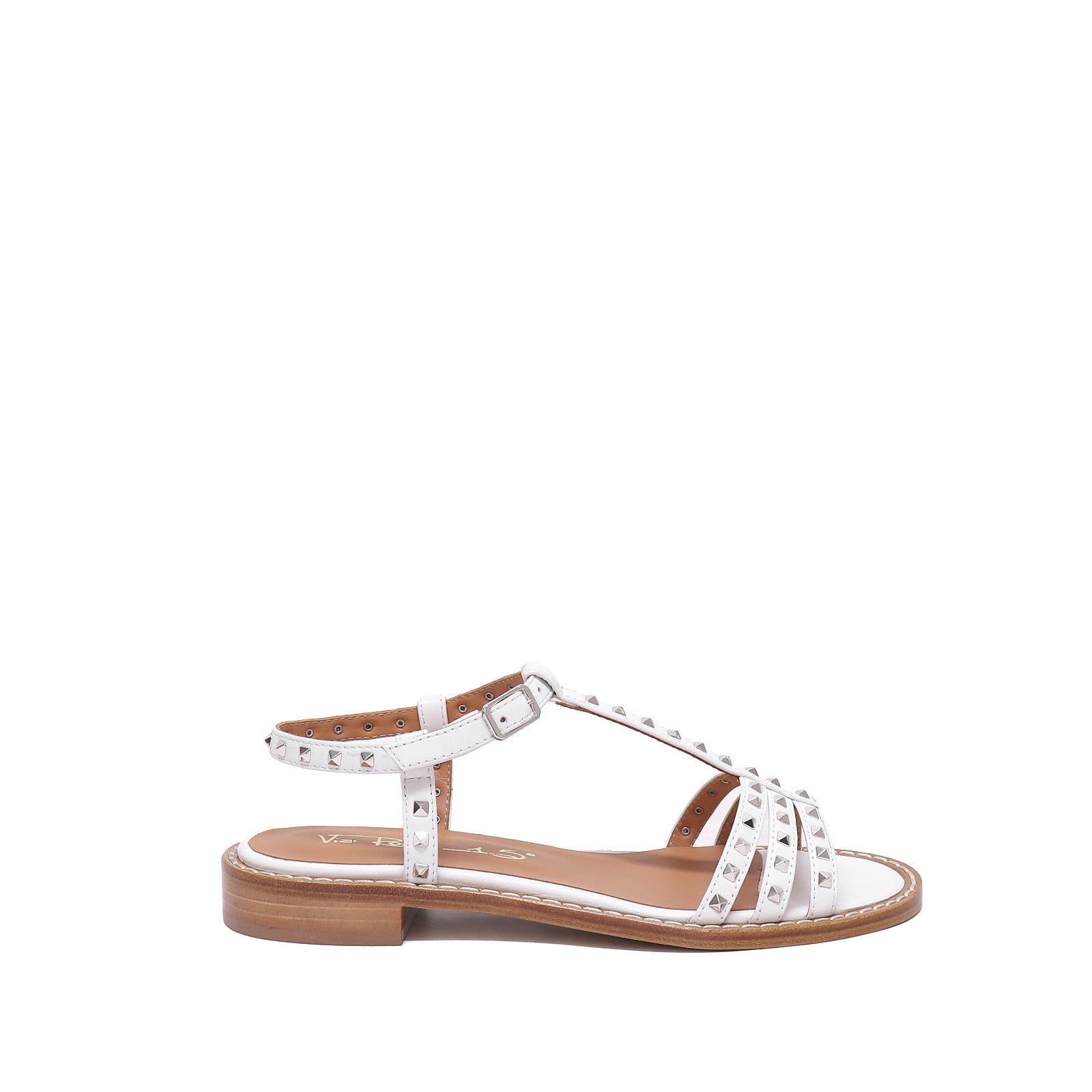 Via Roma 15 Sandalo Borchie