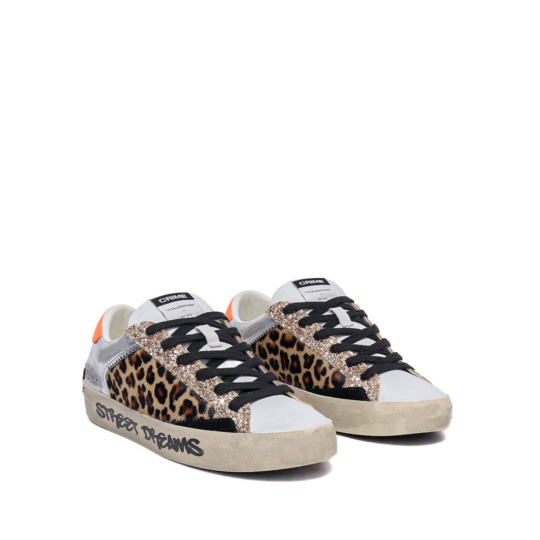 Crime London Sneaker Distressed