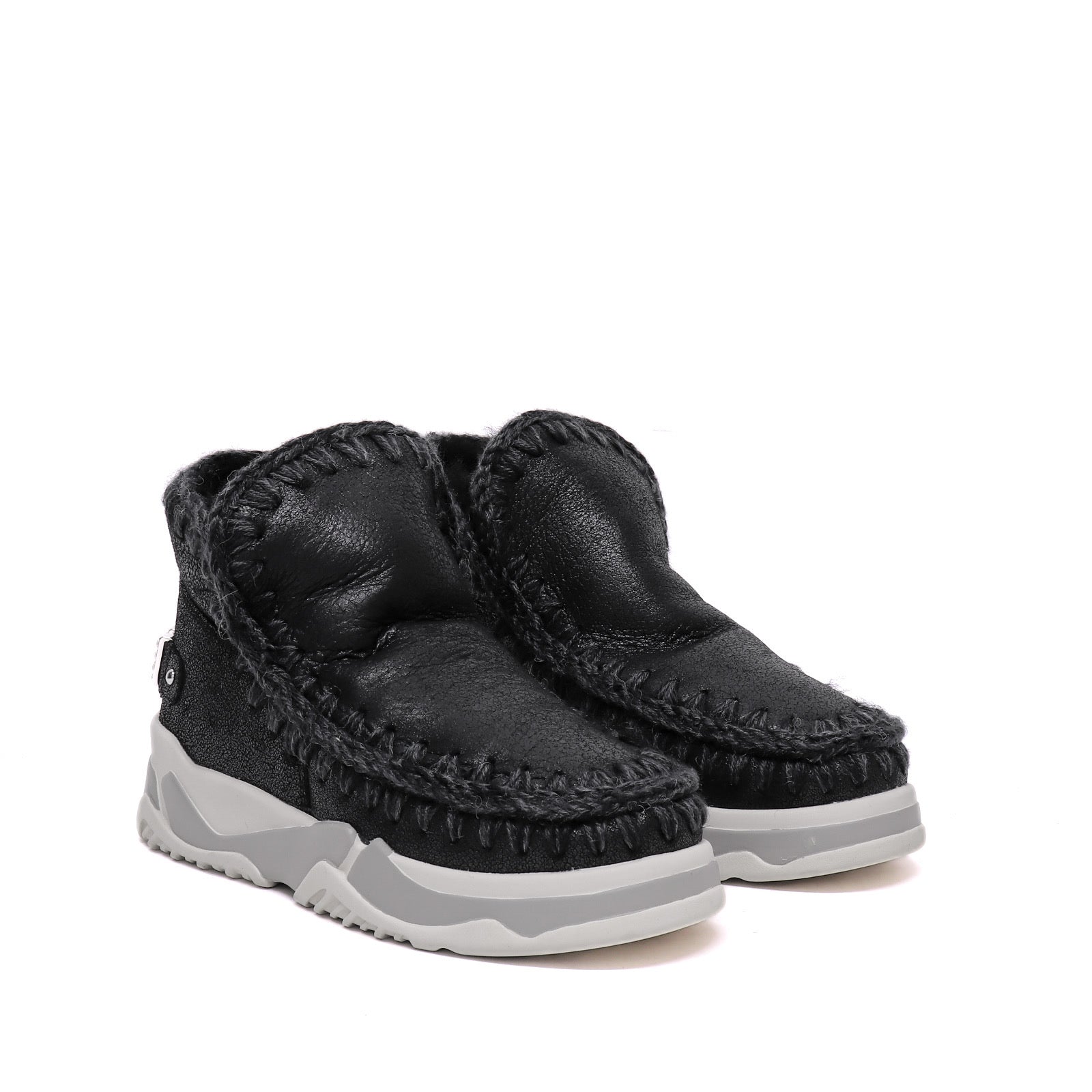 Mou Tronchetto Eskimo Trainer Logo Rhinestones