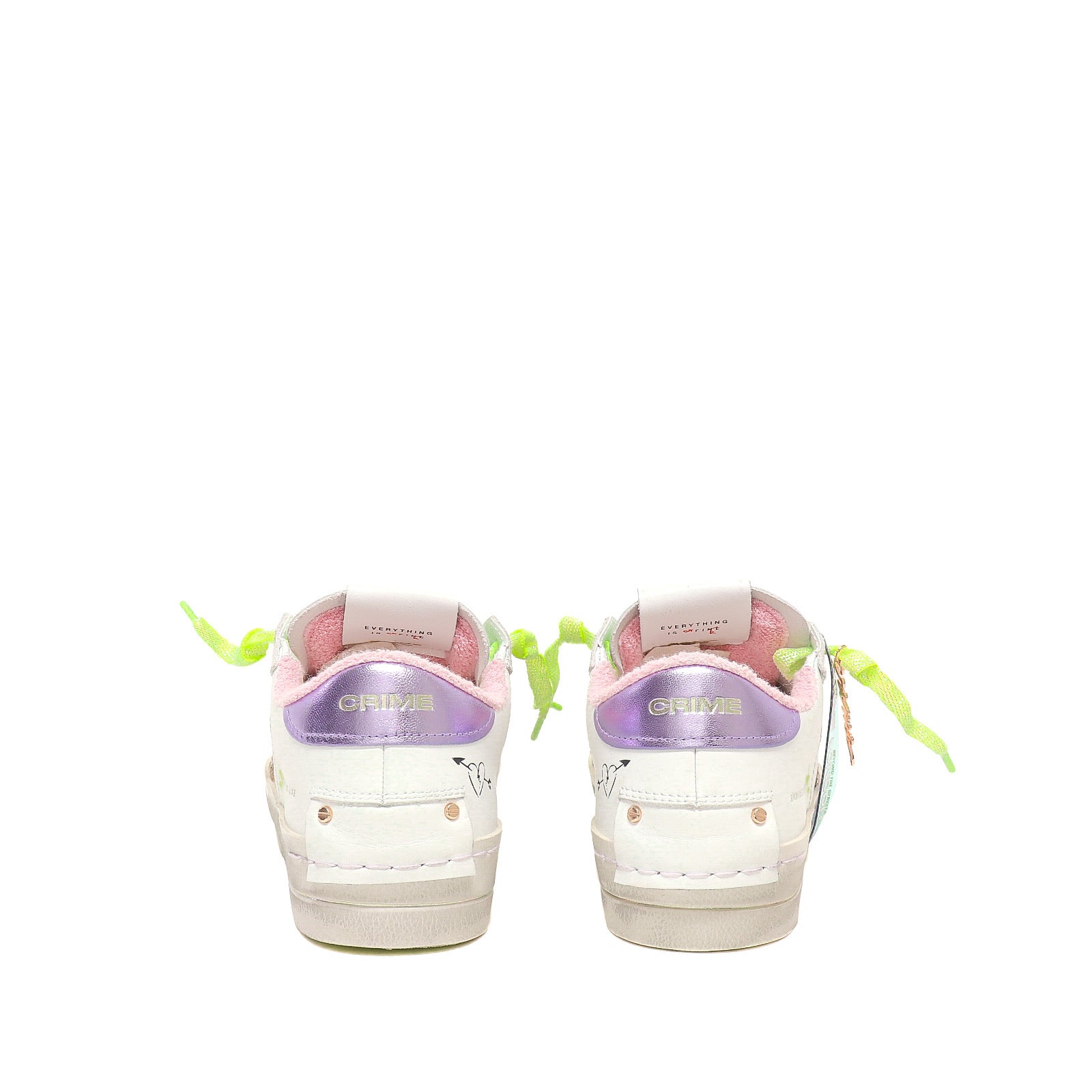 Crime London Sneaker SK8 Deluxe Electric Kiss