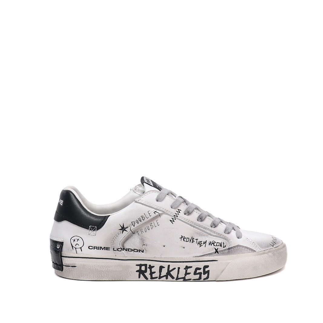 Crime London Sneaker Distressed