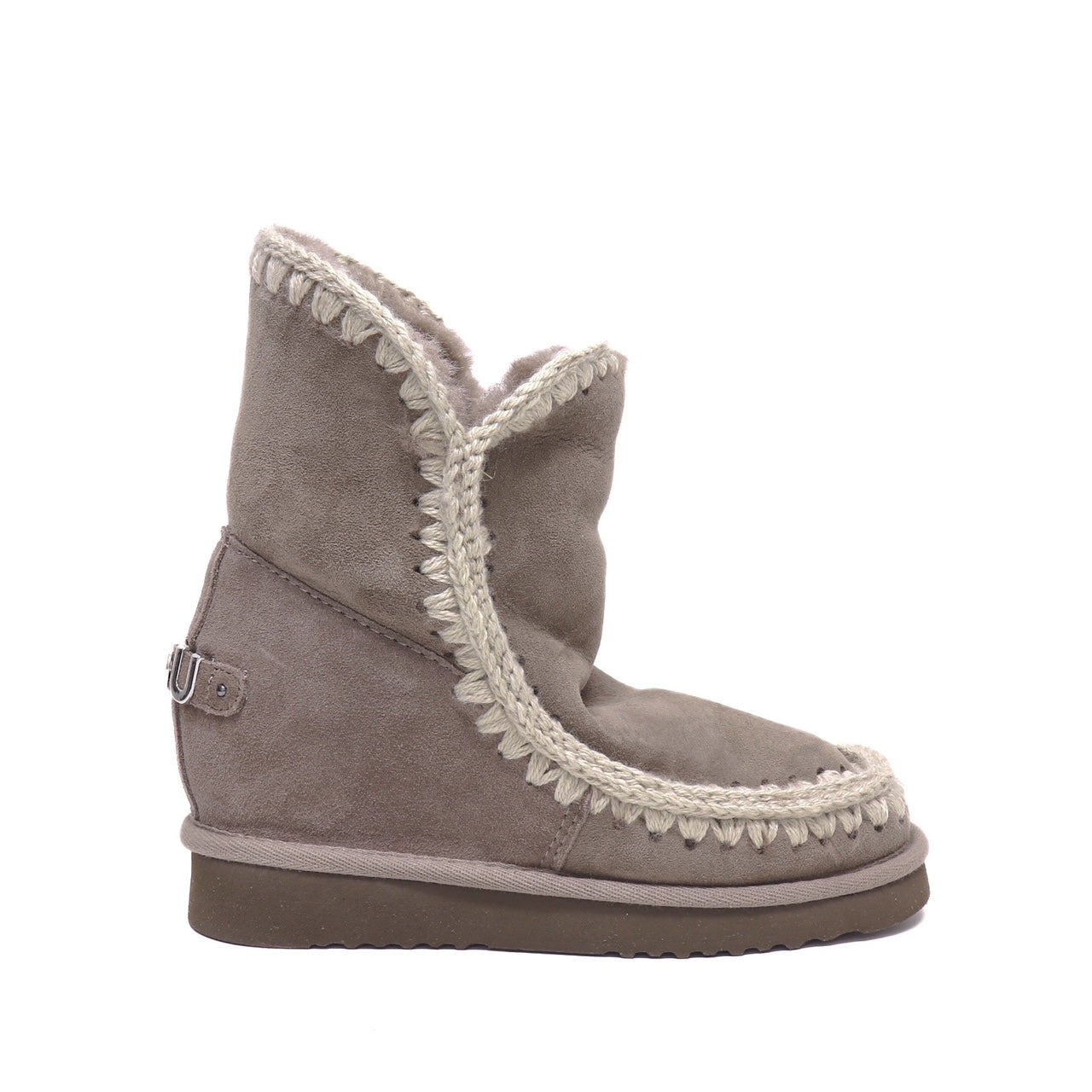 Mou Tronchetto Inner Wedge Short Metallic Logo