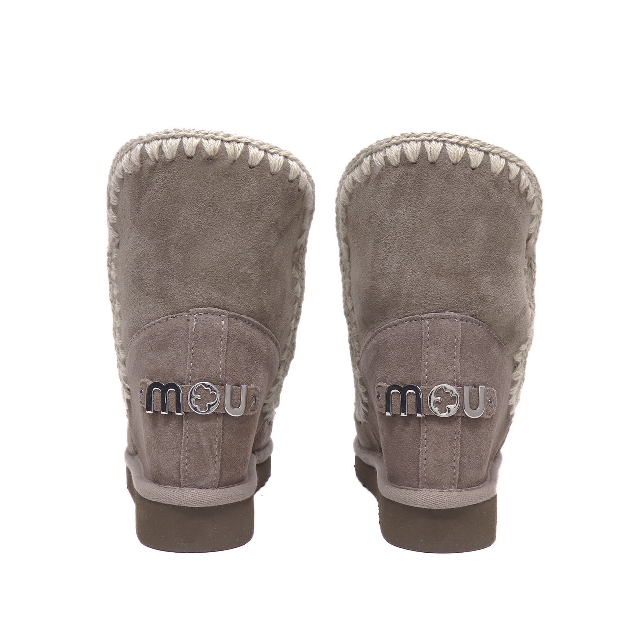 Mou Tronchetto Inner Wedge Short Metallic Logo