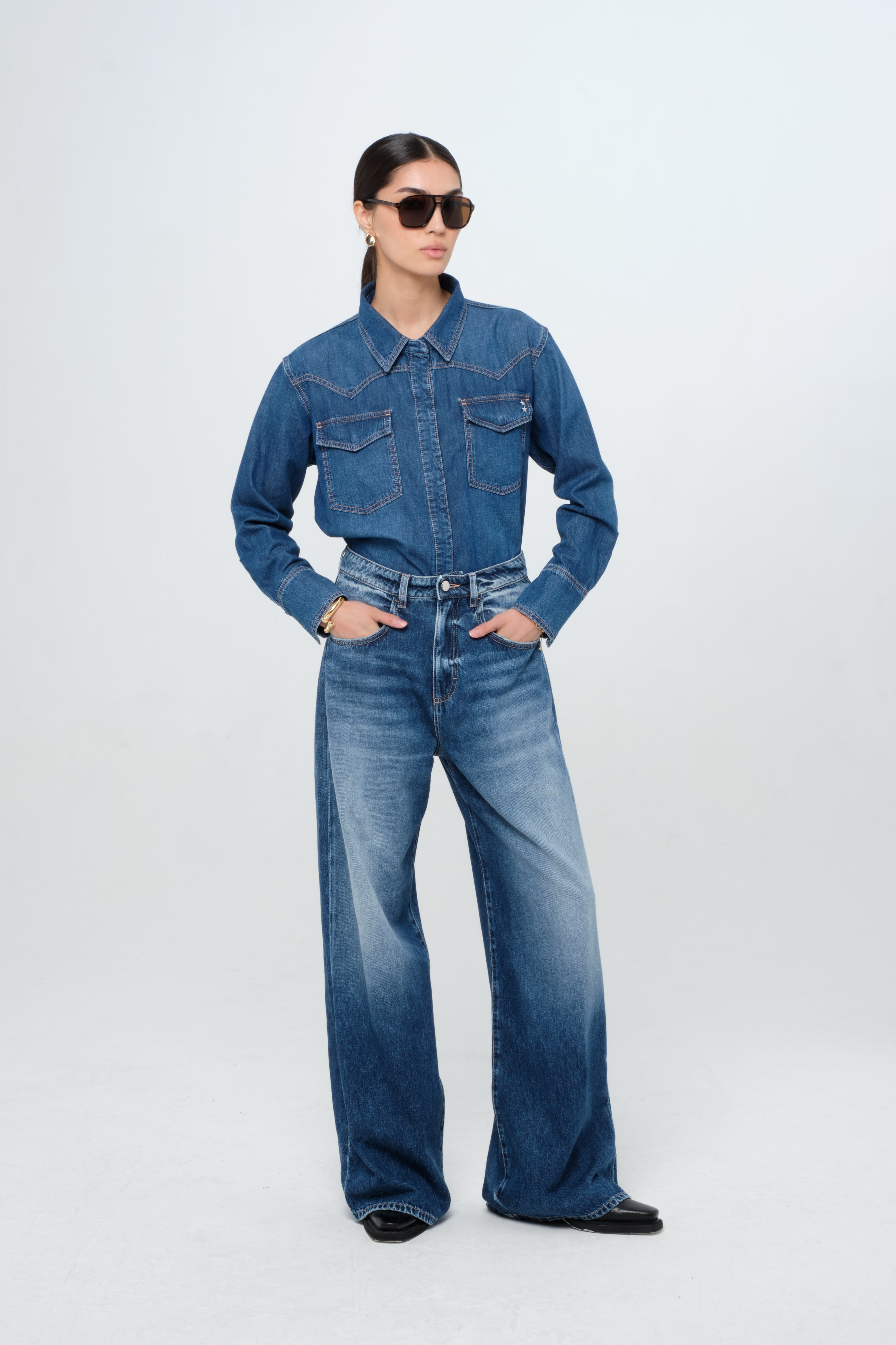 Icon Denim Camicia