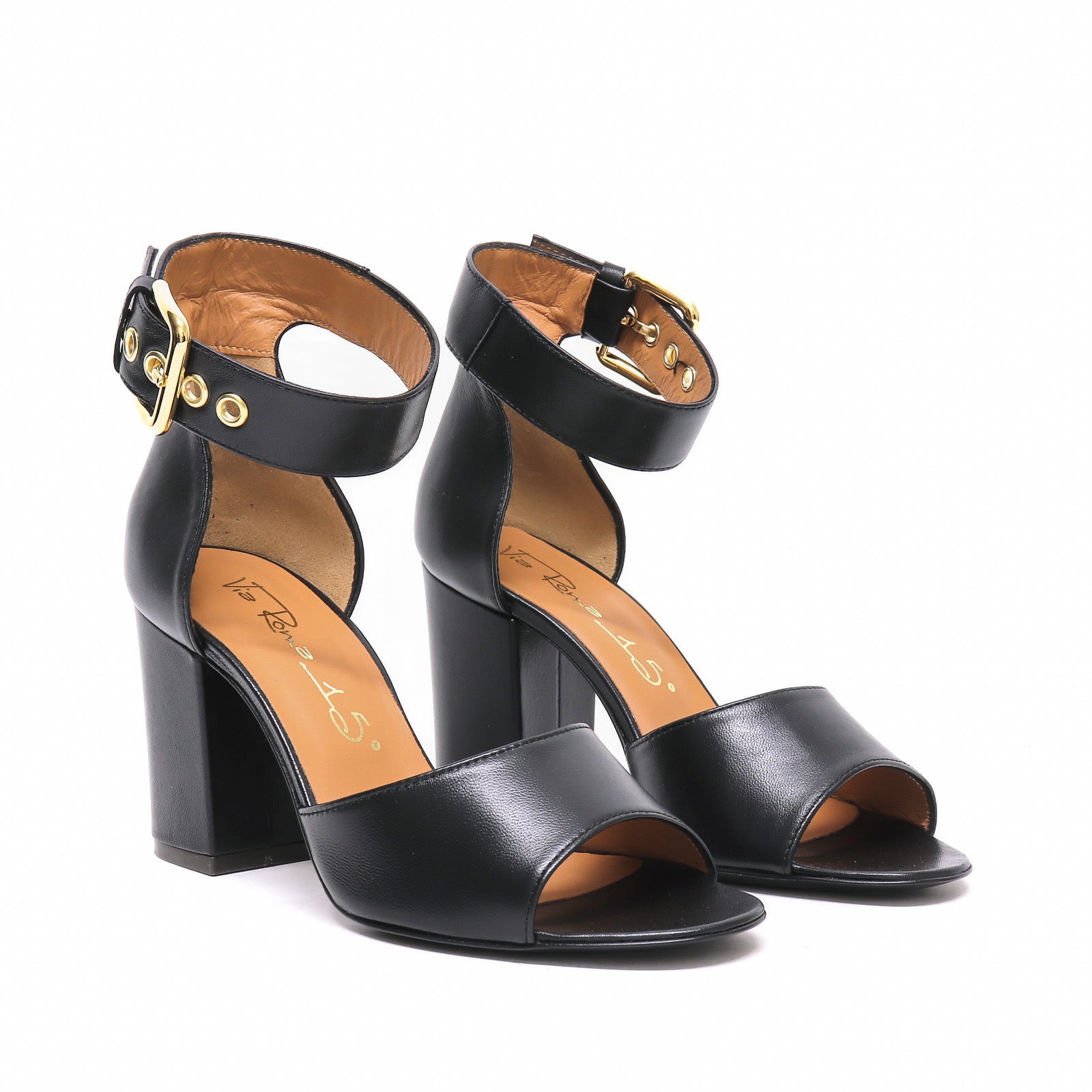 Via Roma 15 Buckle Sandal