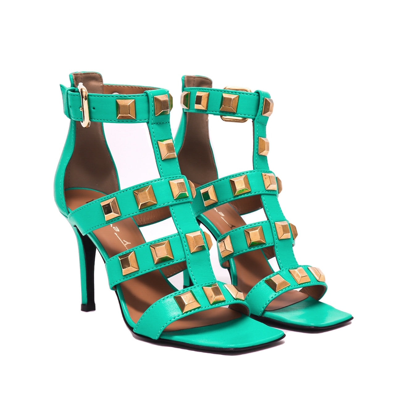 Via Roma 15 Studded Sandal