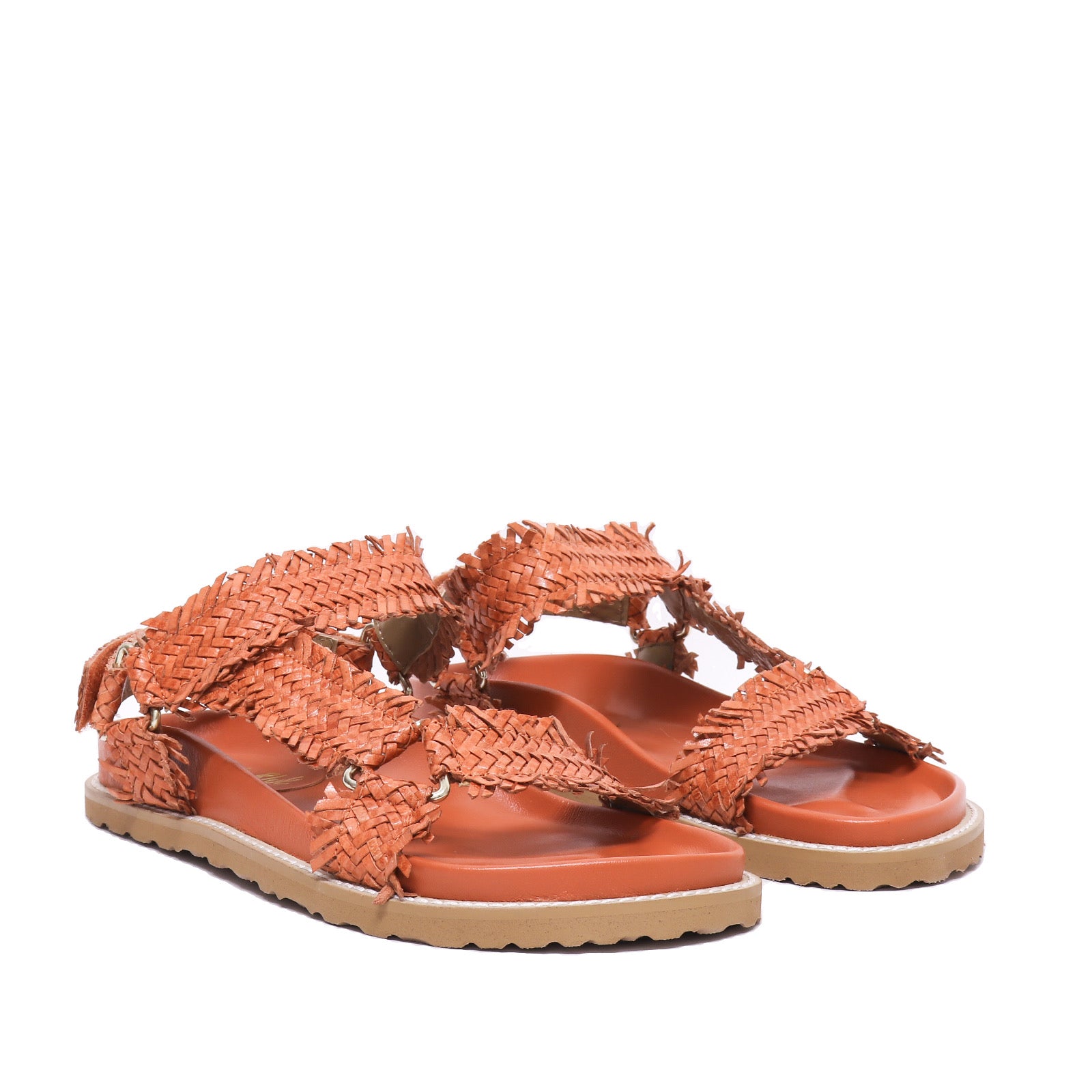 Coral Blue Sandalo Intreccio