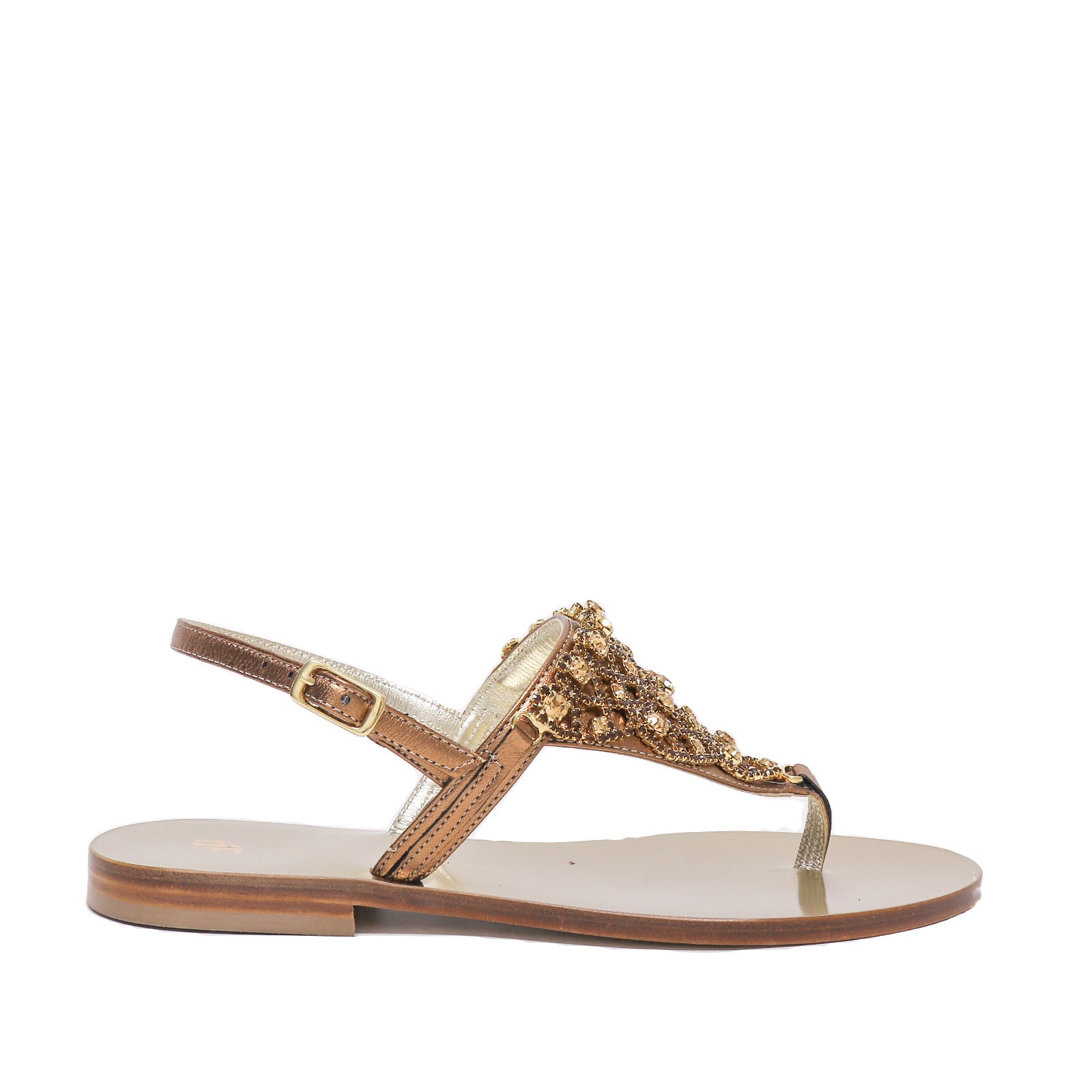 Paola Fiorenza Bronze Sandal
