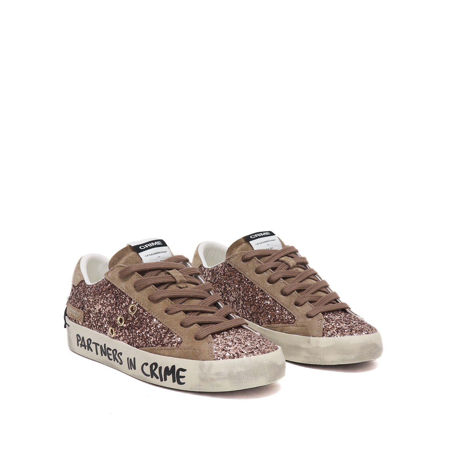 Crime London Distressed Sneaker