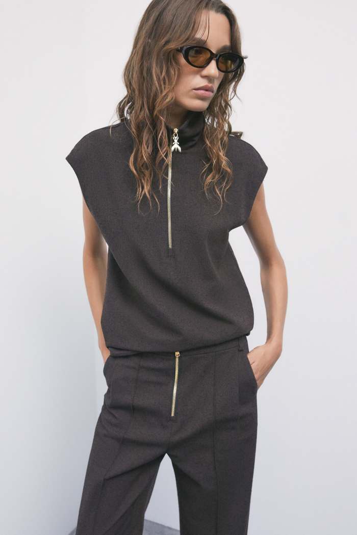 Patrizia Pepe Gilet Boucle