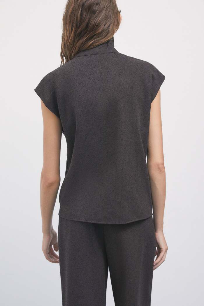 Patrizia Pepe Gilet Boucle