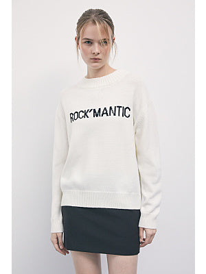 Patrizia Pepe Slogan Sweater