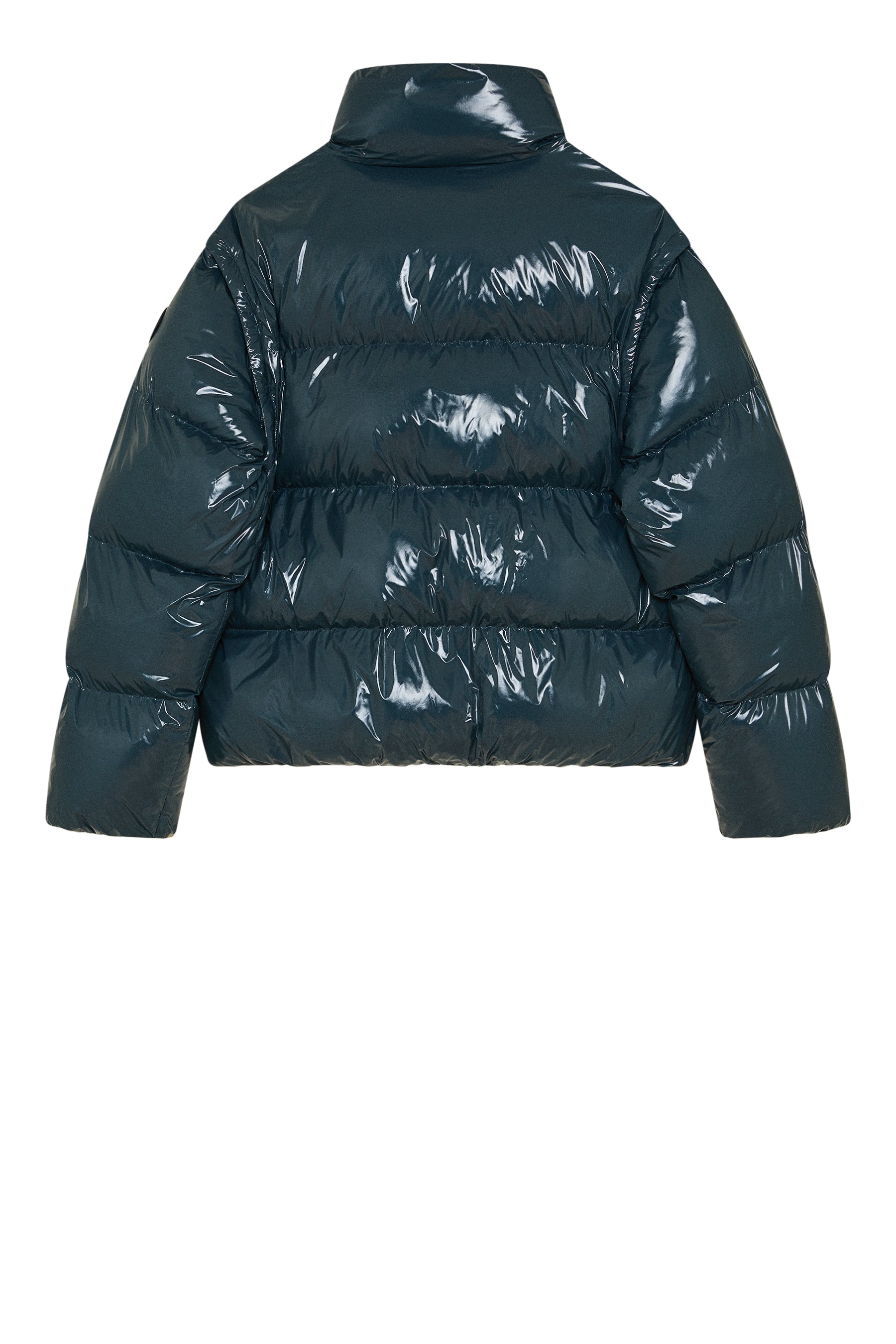 Patrizia Pepe Down Jacket Detachable Sleeves