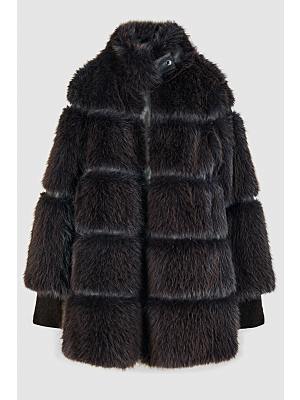 Patrizia Pepe Pelliccia Fluffy Midi