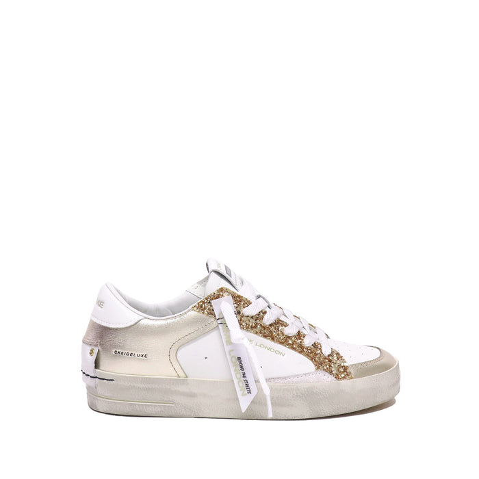 CRIME LONDON SK8 Deluxe Platinum Glam sneaker