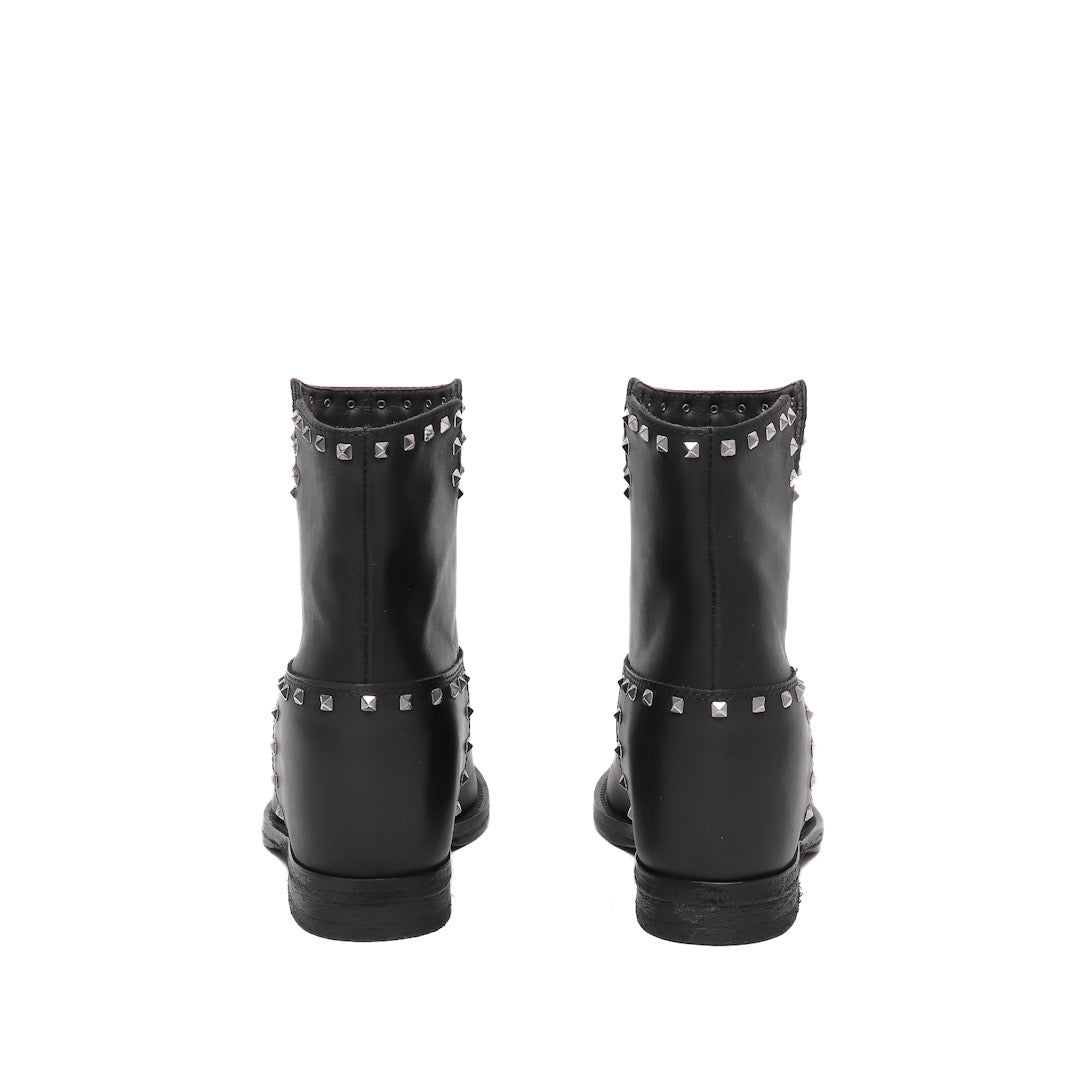 Via Roma 15 Studded ankle boot
