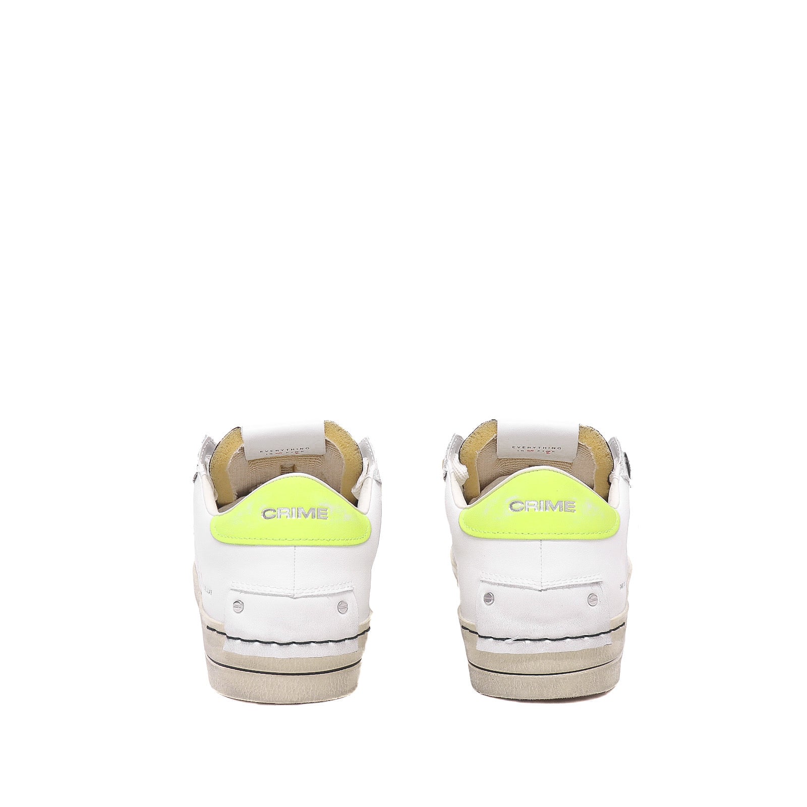 Crime London Sneaker Sk8 Deluxe Camo Yellow