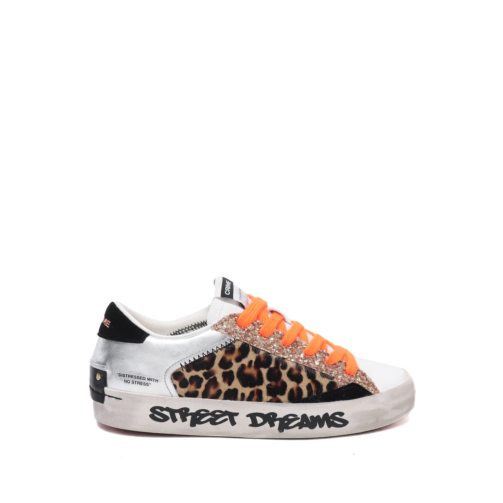 Crime London Distressed Sneaker