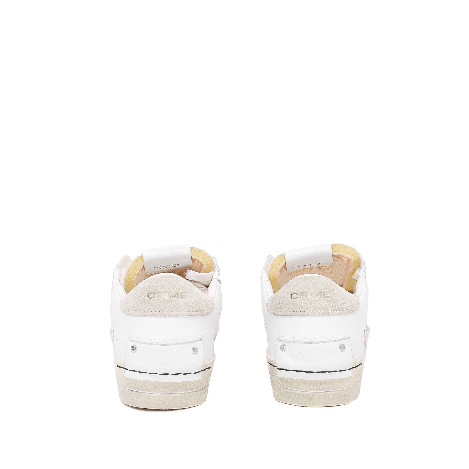 Crime London Sneaker Sk8 Deluxe Light Ivory